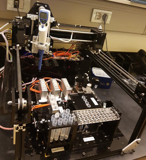 Many machines put together in one makes for efficient, cost effective and timely diagnosis of HCV. Currently in the commercialization process, this machine should help in mass diagnosis of many different illnesses such as HCV, tuberculosis and even cancer.